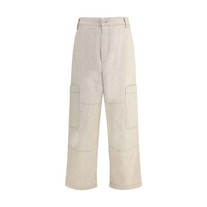 Jacquemus Beige Cotton Jeans Denim Jacquemus
