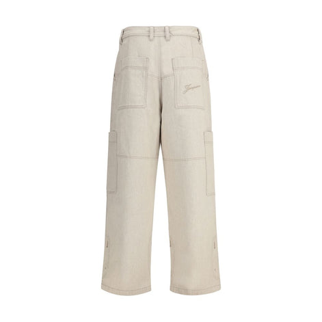 Jacquemus Beige Cotton Jeans Denim Jacquemus