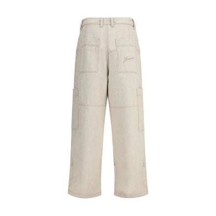 Jacquemus Beige Cotton Jeans Denim Jacquemus