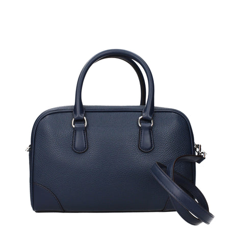 Michael Kors Blue Leather Handbag Michael Kors