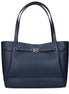 Michael Kors Blue Leather Shoulder Bag Michael Kors