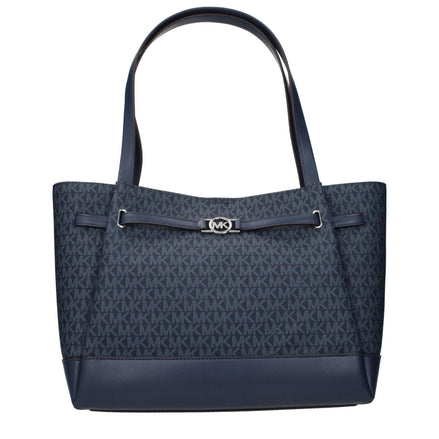 Michael Kors Blue Fabric Shoulder Bag Michael Kors