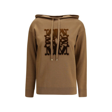 Max Mara Beige Wool Sweatshirt Max Mara
