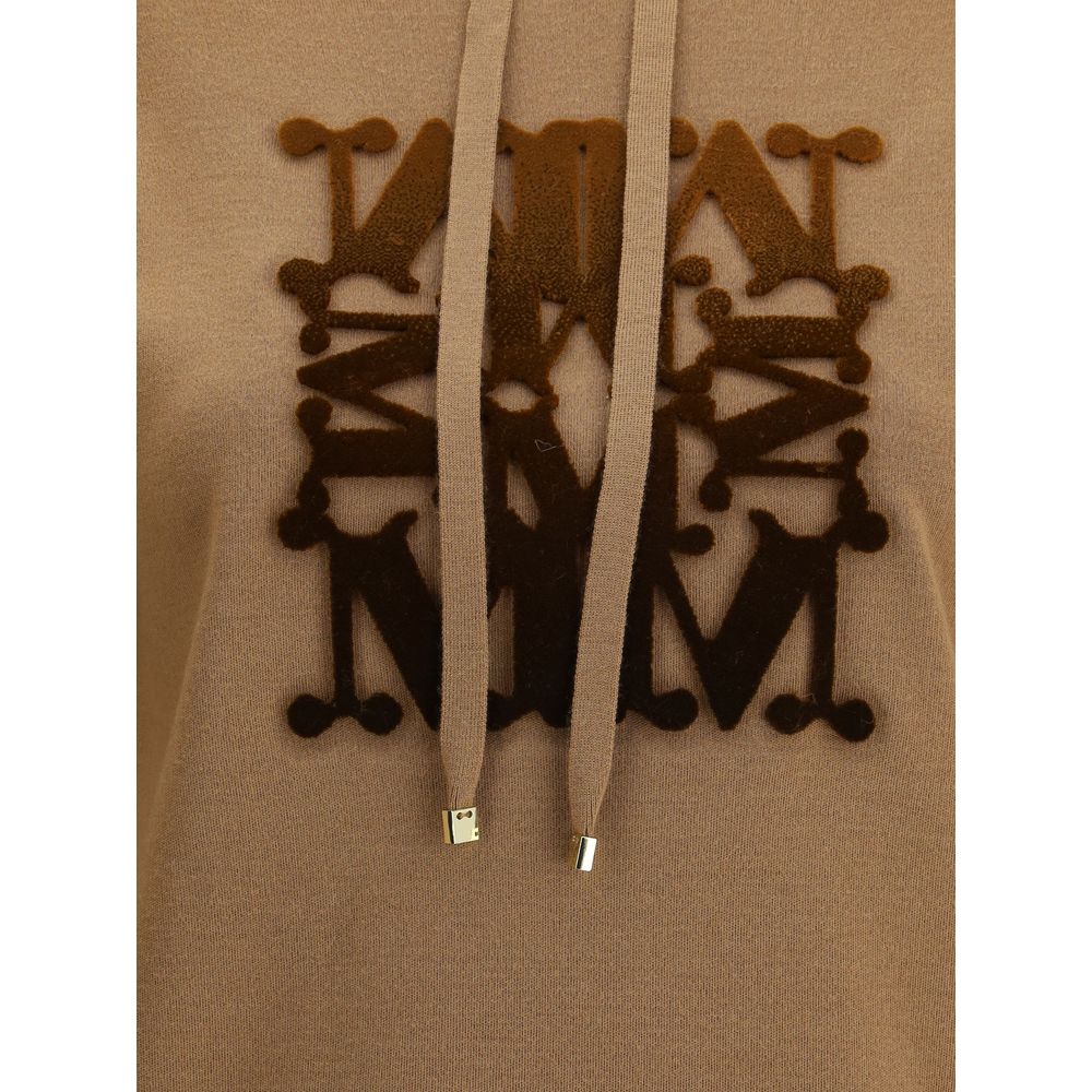 Max Mara Beige Wool Sweatshirt Max Mara