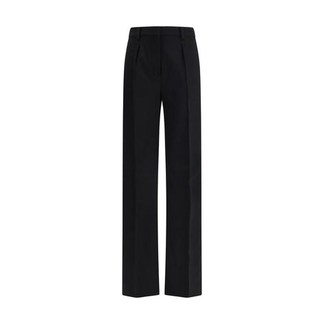 Max Mara Black Camel Hair  Casual Pants Max Mara