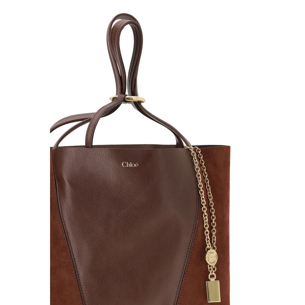 Chloé Brown Leather Shoulder Bag Chloé