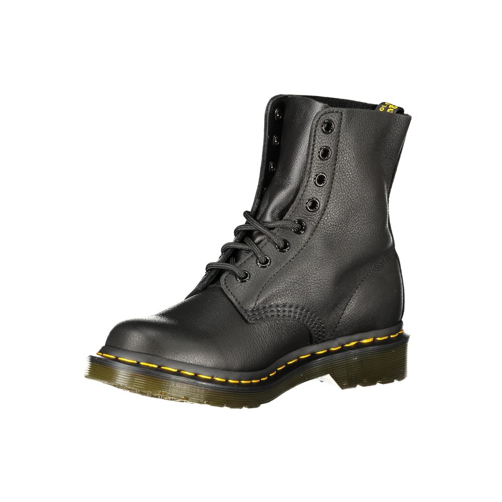 Dr. Martens Black Leather Unisex Boot Dr. Martens