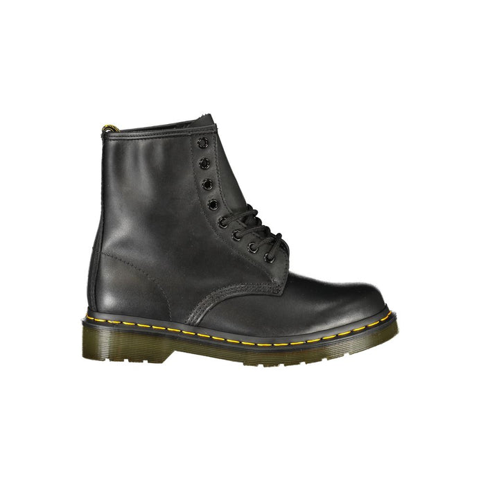 Dr. Martens Black Leather Unisex Ankle Boot Dr. Martens
