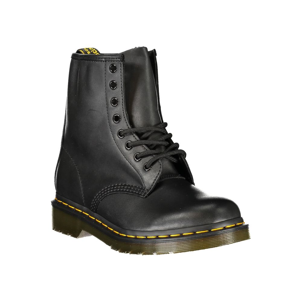Dr. Martens Black Leather Unisex Ankle Boot Dr. Martens