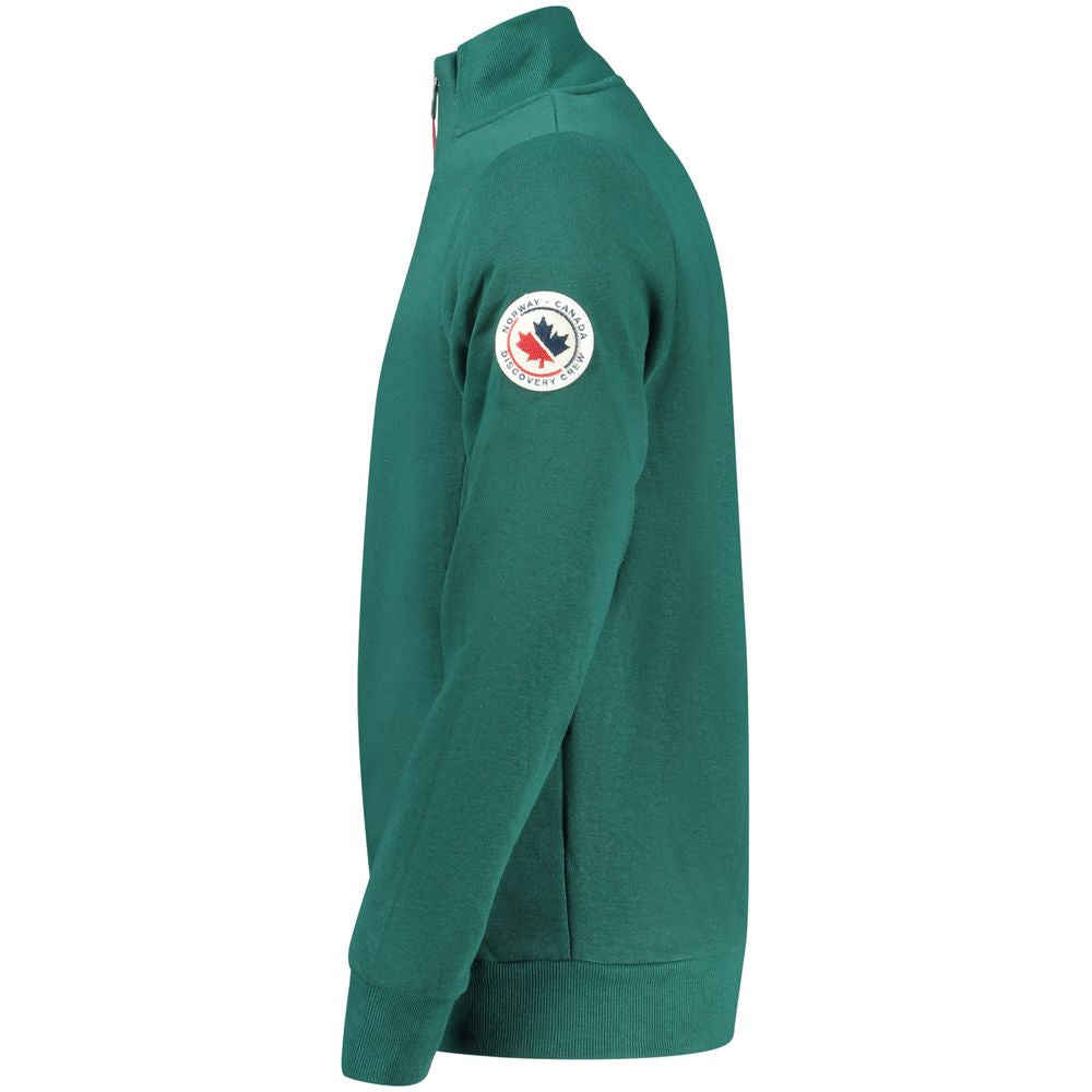 Norway 1963 Verde Cotton Men Sweatshirt Norway 1963