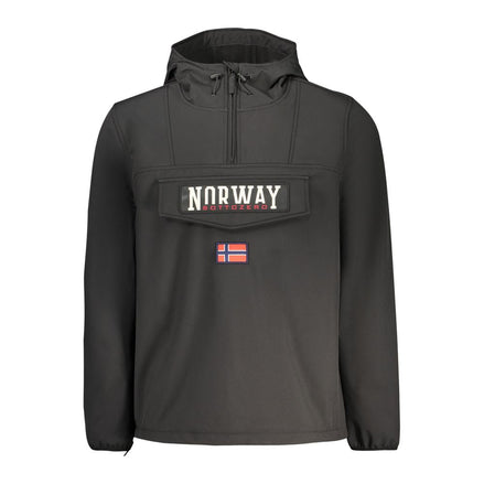 Norway 1963 Black Polyester Men's Jacket Norway 1963