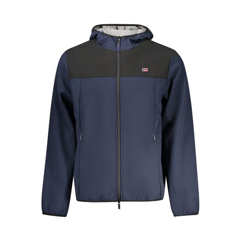 Norway 1963 Blu Polyester Men's Jacket Norway 1963