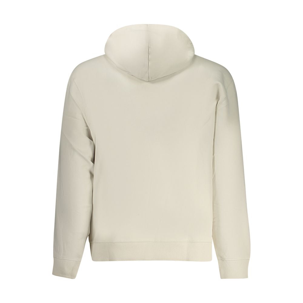 Calvin Klein Beige Cotton Men's Hoodie Calvin Klein
