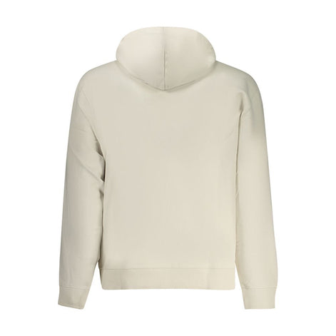 Calvin Klein Beige Cotton Men's Hoodie Calvin Klein