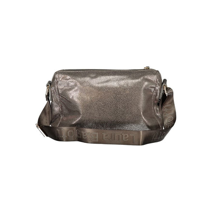 Laura Biagiotti Gray Polyester Women Handbag Laura Biagiotti