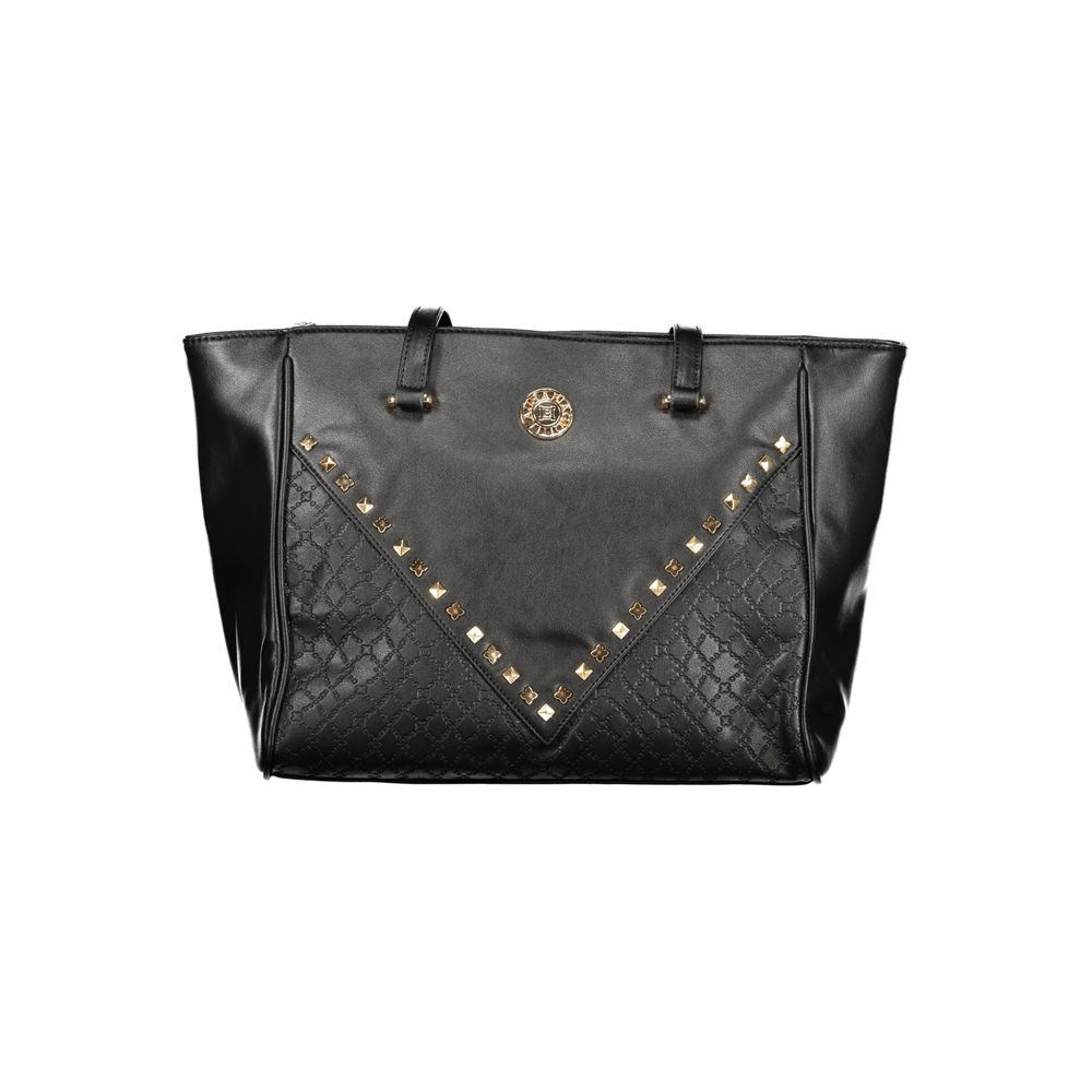 Laura Biagiotti Black PVC Women Handbag Laura Biagiotti