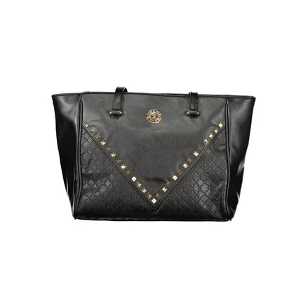 Laura Biagiotti Black PVC Women Handbag Laura Biagiotti