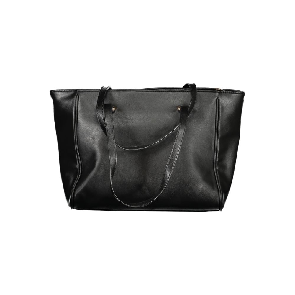 Laura Biagiotti Black PVC Women Handbag Laura Biagiotti