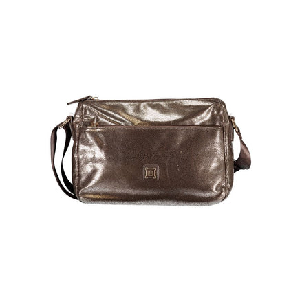 Laura Biagiotti Bronze Polyester Women Handbag Laura Biagiotti