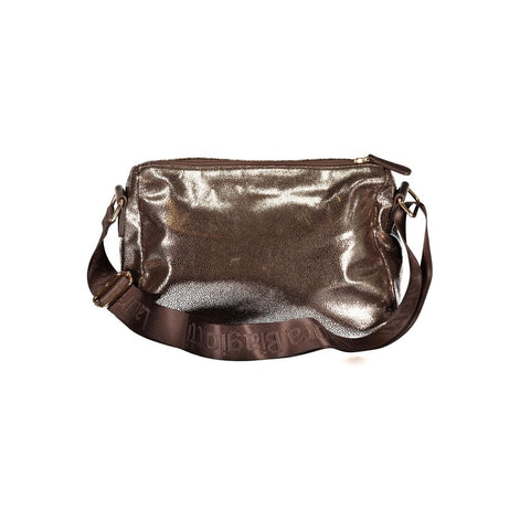 Laura Biagiotti Bronze Polyester Women Handbag Laura Biagiotti