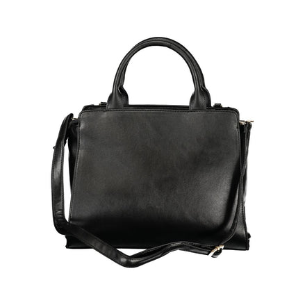 Laura Biagiotti Black PVC Women Handbag Laura Biagiotti