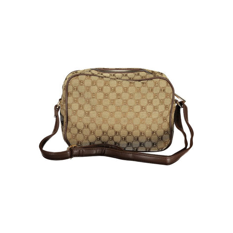 Laura Biagiotti Beige Polyester Women's Shoulder Bag Laura Biagiotti