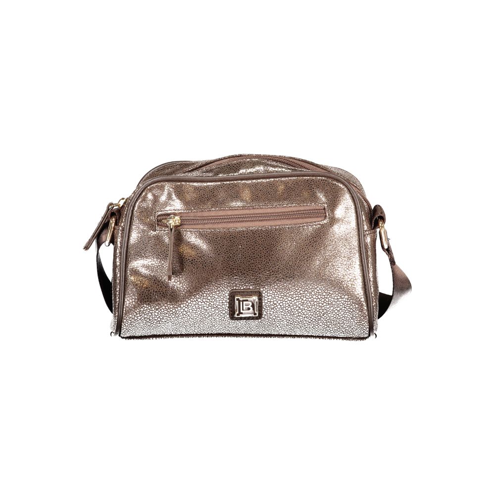 Laura Biagiotti Bronze Polyester Women Handbag Laura Biagiotti