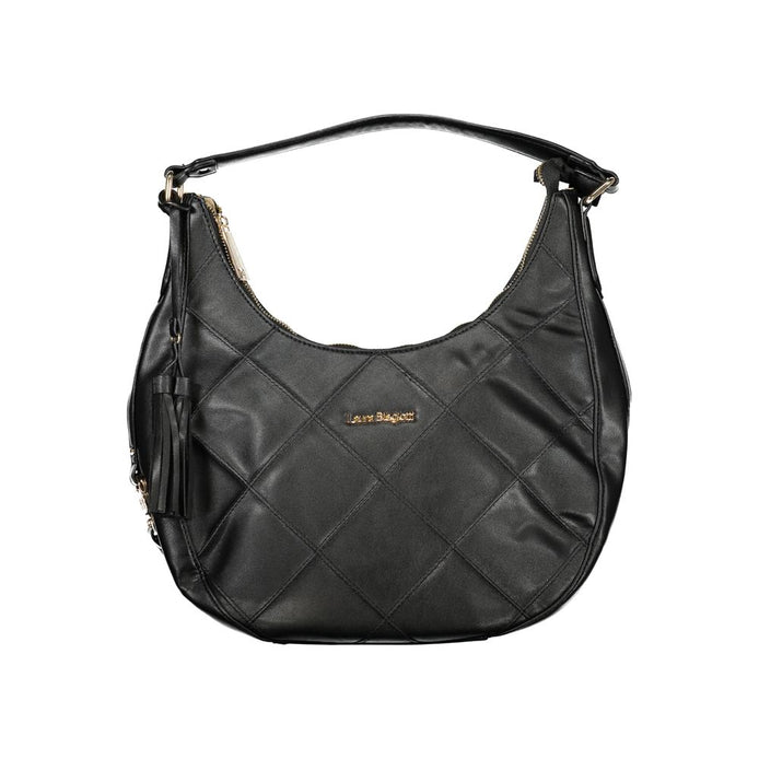 Laura Biagiotti Black PVC Women Handbag Laura Biagiotti