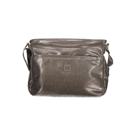 Laura Biagiotti Gray Polyester Women Handbag Laura Biagiotti