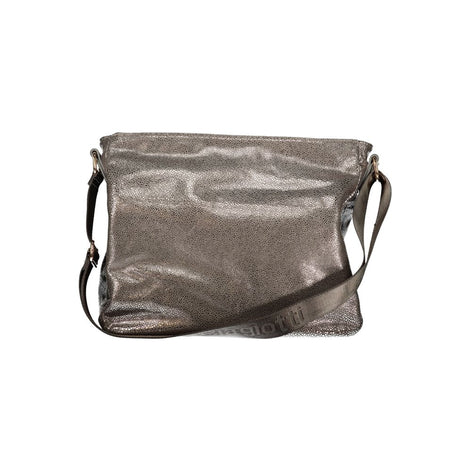 Laura Biagiotti Gray Polyester Women Handbag Laura Biagiotti