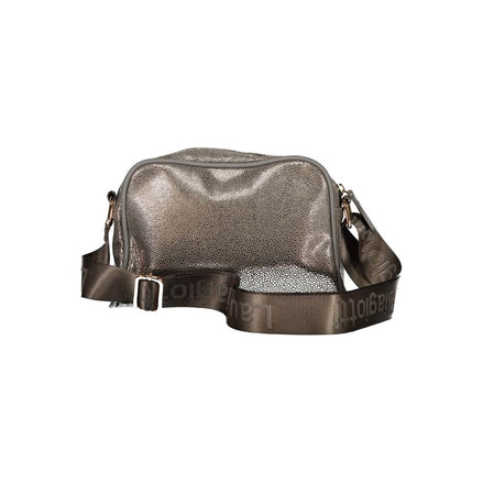 Laura Biagiotti Gray Polyester Women Handbag Laura Biagiotti