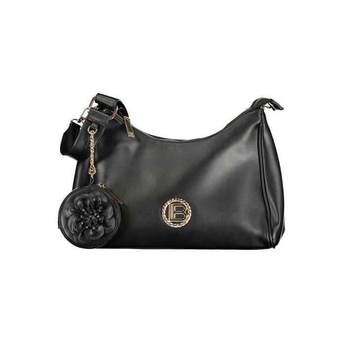 Laura Biagiotti Black PVC Women Handbag Laura Biagiotti