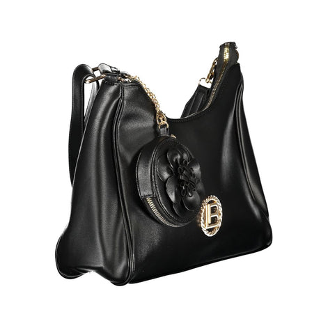 Laura Biagiotti Black PVC Women Handbag Laura Biagiotti