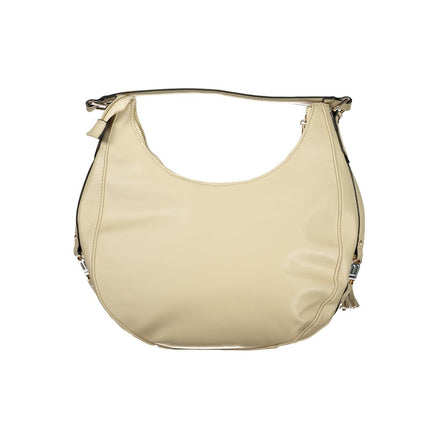Laura Biagiotti Beige PVC Women Handbag Laura Biagiotti