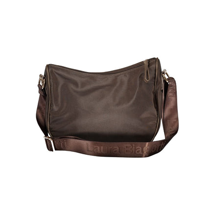 Laura Biagiotti Brown Polyester Women Handbag Laura Biagiotti