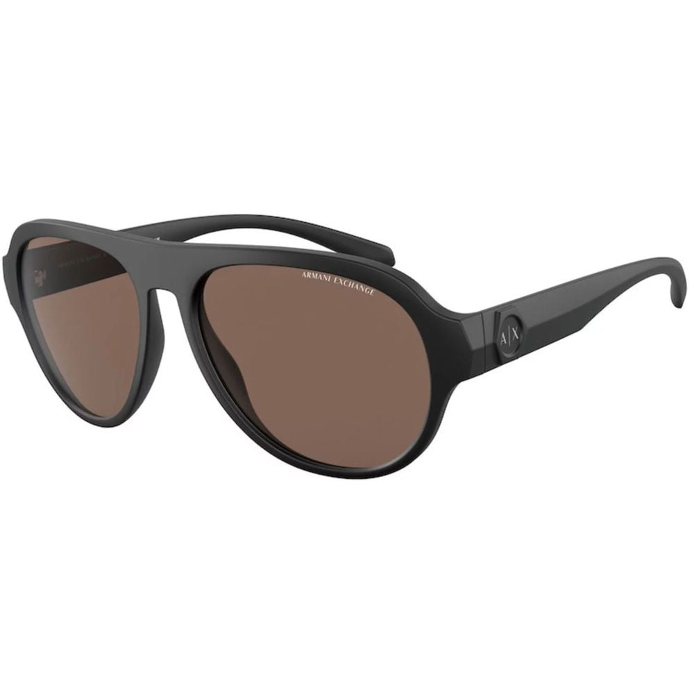 Armani Exchange Brown Acetate Sunglasses Armani Exchange