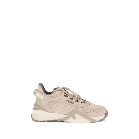 Fendi Cream Rubber Athletic Sneakers Fendi