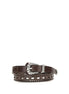 Etro Brown Calf Leather Bos Taurus Belt Etro