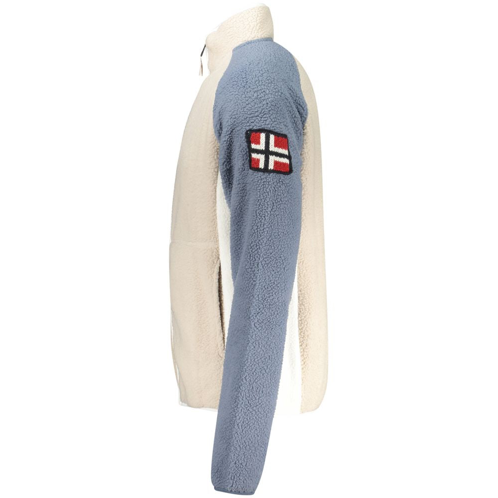 Norway 1963 Beige Polyester Men Sweatshirt Norway 1963