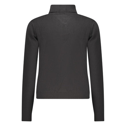 Tommy Hilfiger Black Cotton Women Sweater Tommy Hilfiger