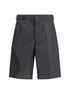 Prada Black Recycled Polyamide Bermuda Shorts