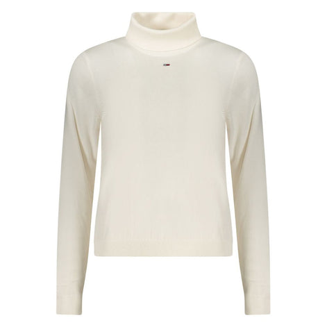 Tommy Hilfiger White Cotton Women Sweater Tommy Hilfiger