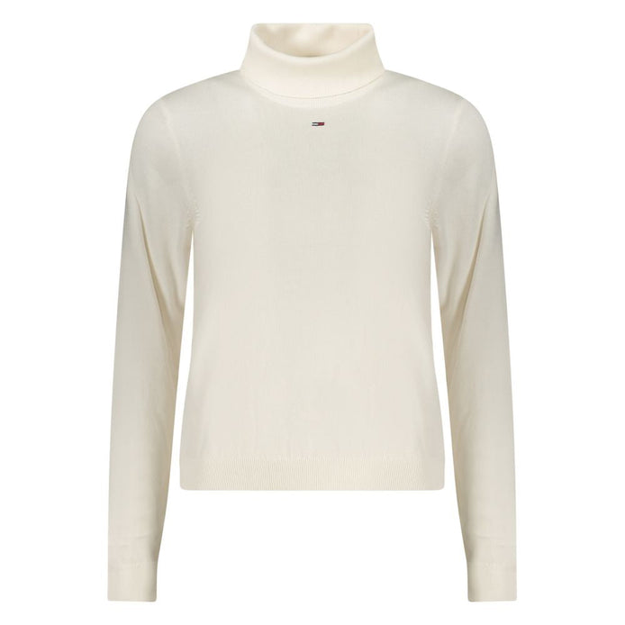 Tommy Hilfiger White Cotton Women Sweater Tommy Hilfiger