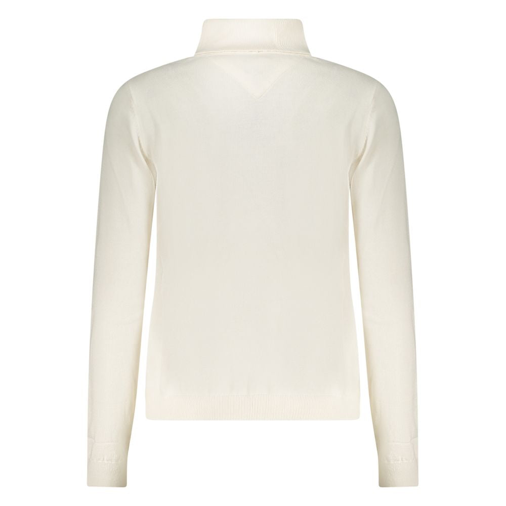 Tommy Hilfiger White Cotton Women Sweater Tommy Hilfiger