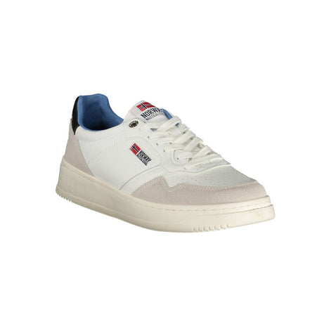 Norway 1963 White Polyester Men Sneaker Norway 1963