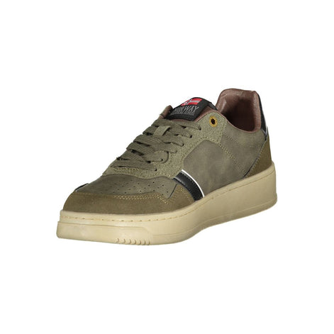 Norway 1963 Green Polyester Men Sneaker Norway 1963