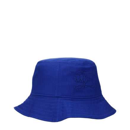 Burberry Blue Fabric Bucket Hat Burberry