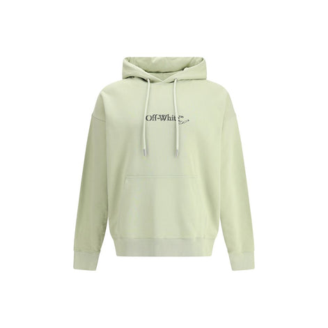 Off-White Bicolor Cotton Sweatshirt Off-White