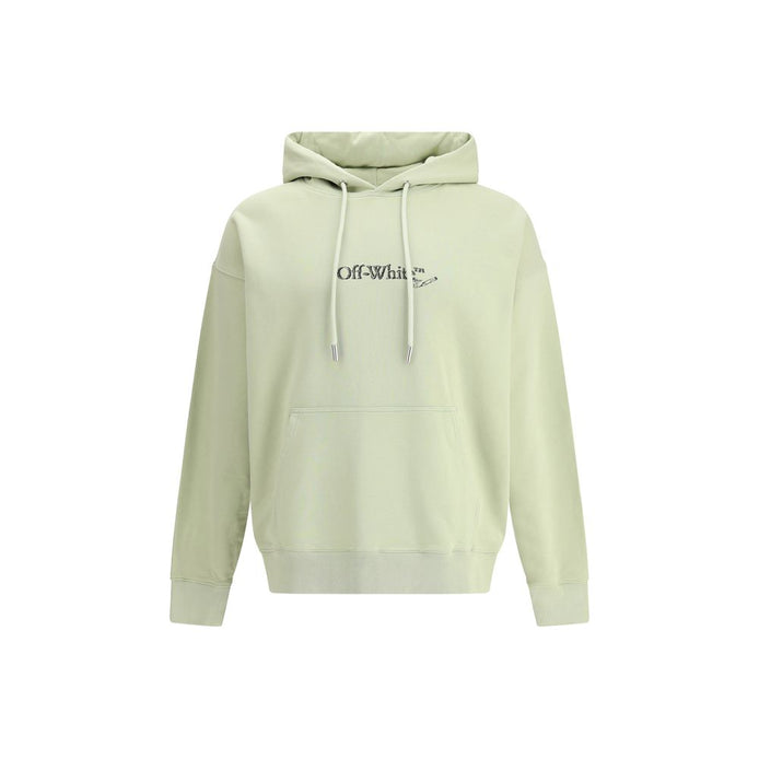Off-White Bicolor Cotton Sweatshirt Off-White