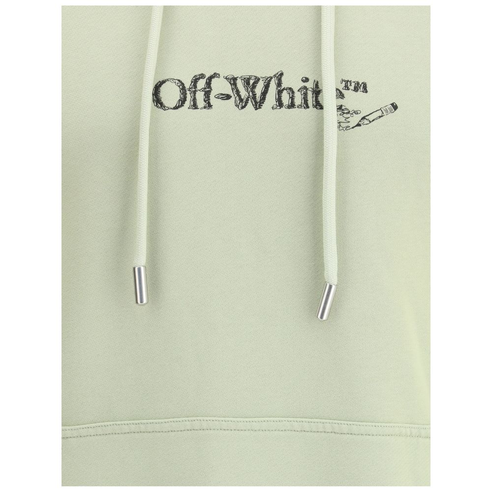 Off-White Bicolor Cotton Sweatshirt Off-White